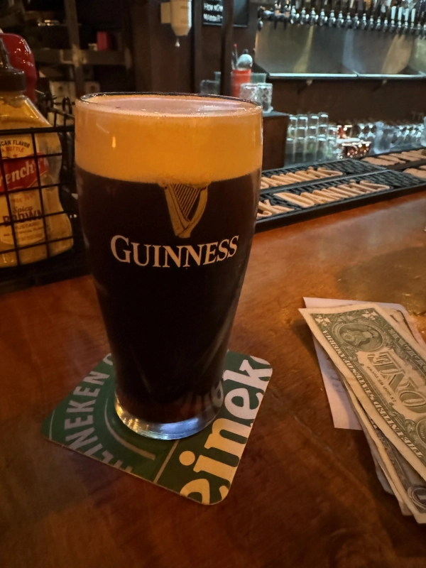 Image of Guinness drink