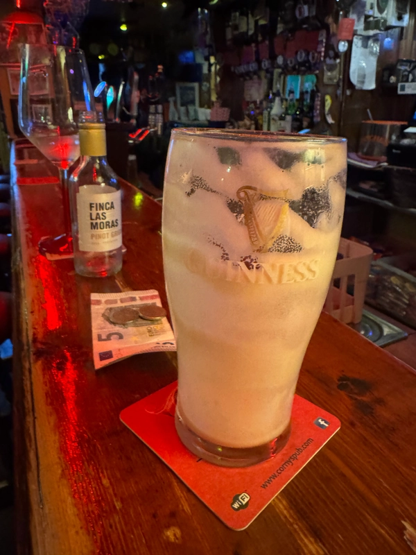 Image of Guinness drink