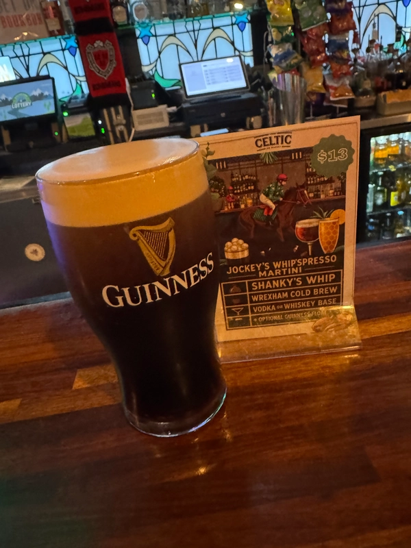 Image of Guinness drink