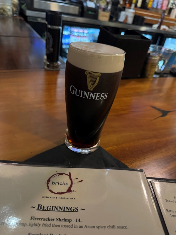 Image of Guinness drink