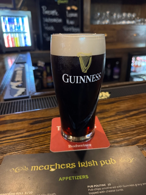 Image of Guinness drink