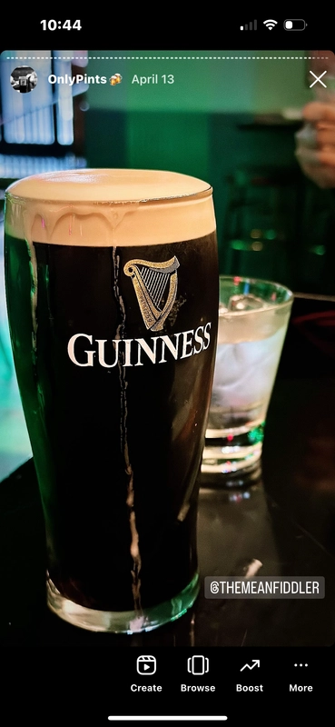 Image of Guinness drink