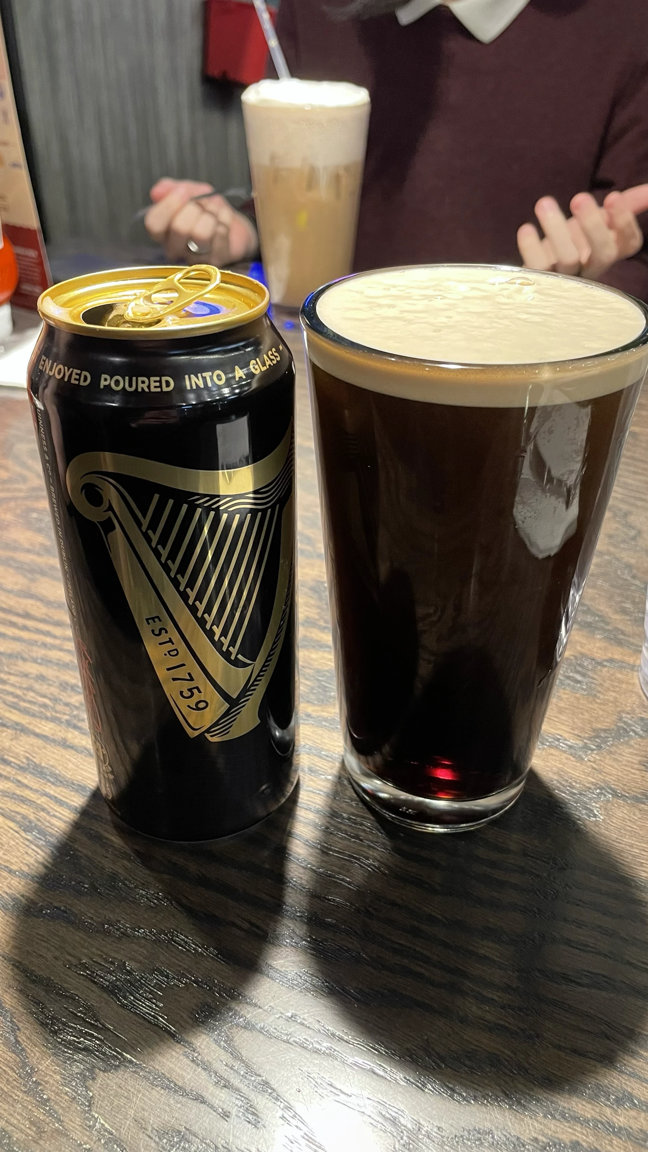 Image of Guinness drink