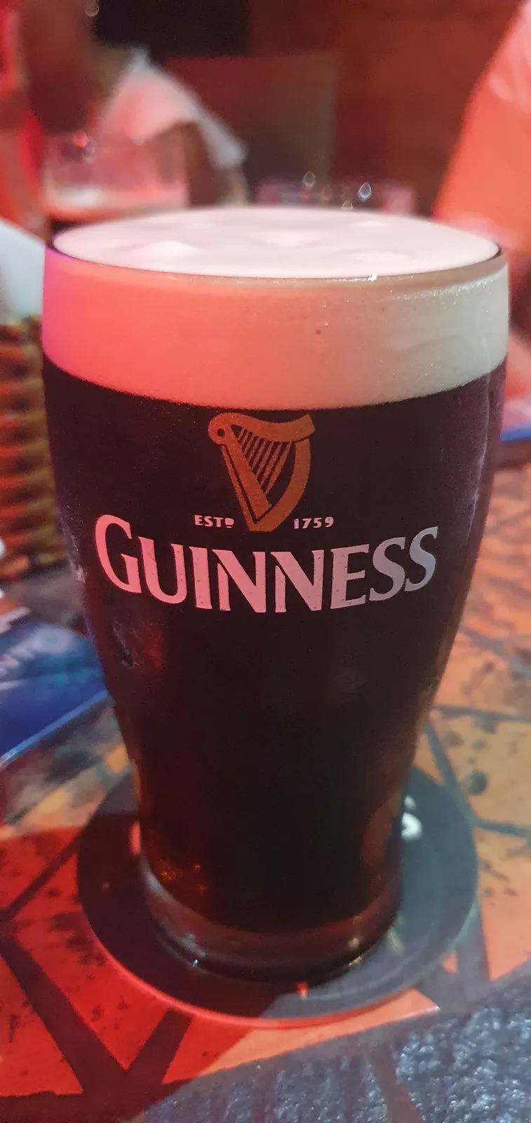 Image of Guinness drink