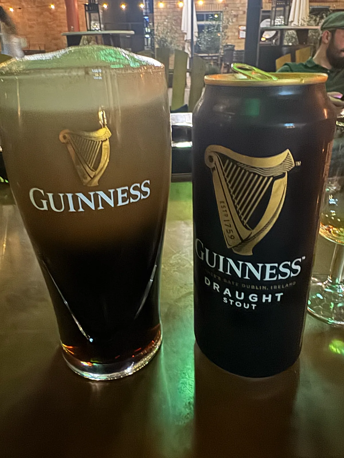 Image of Guinness drink
