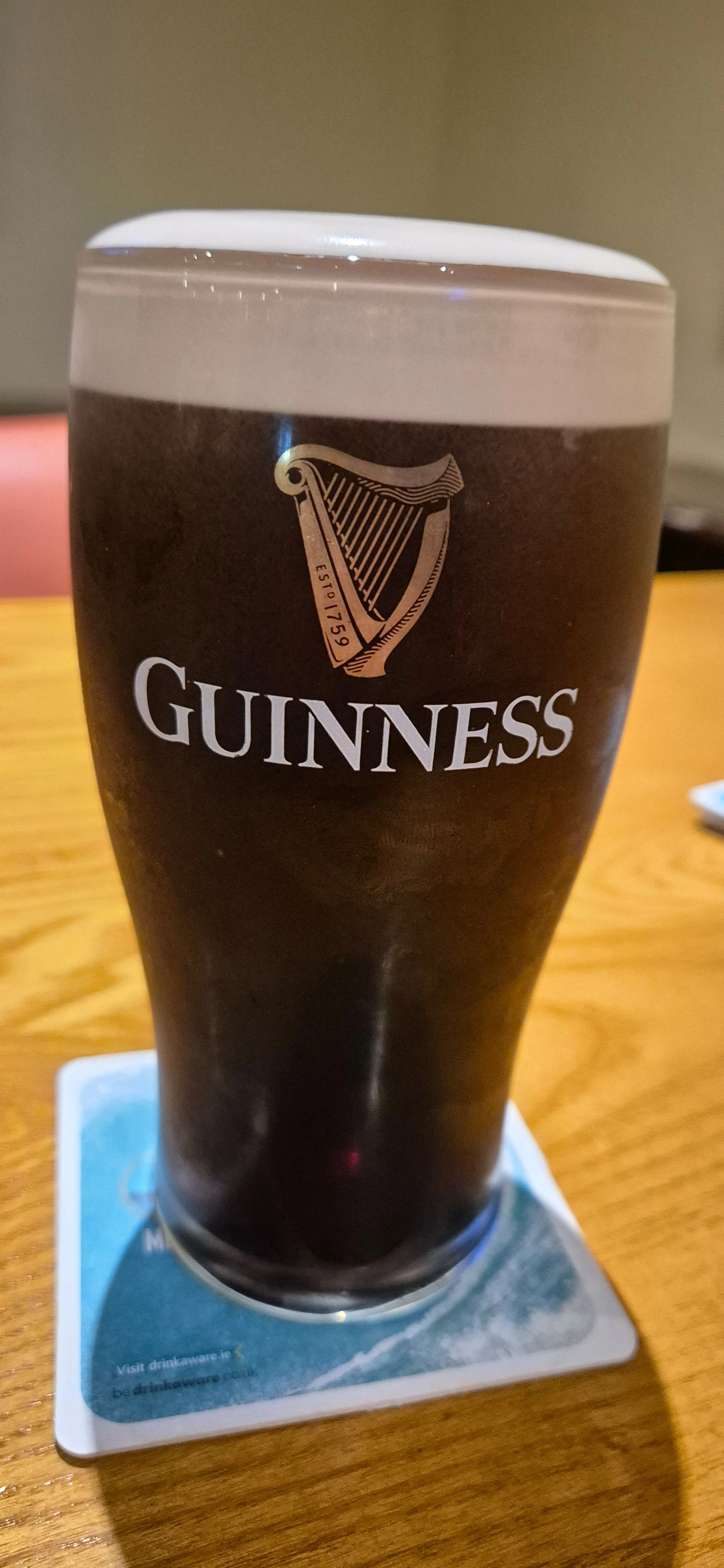 Image of Guinness drink