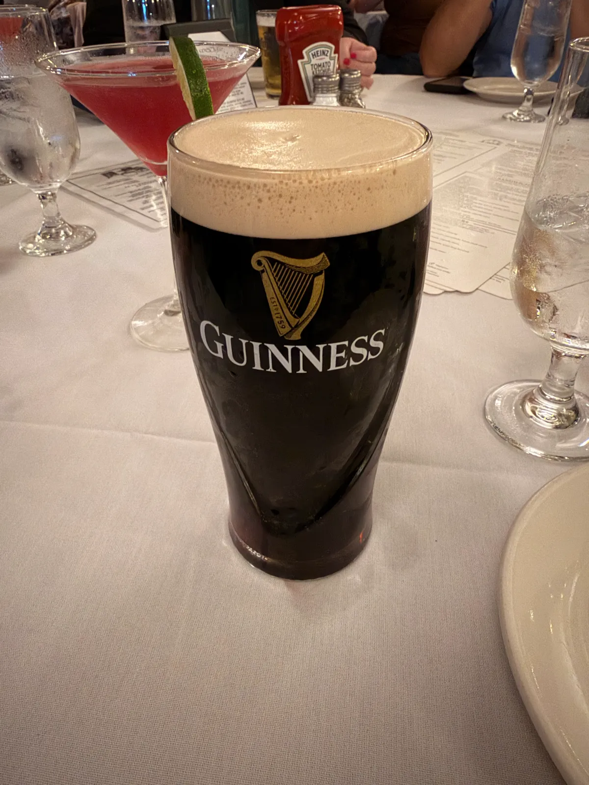 Image of Guinness drink