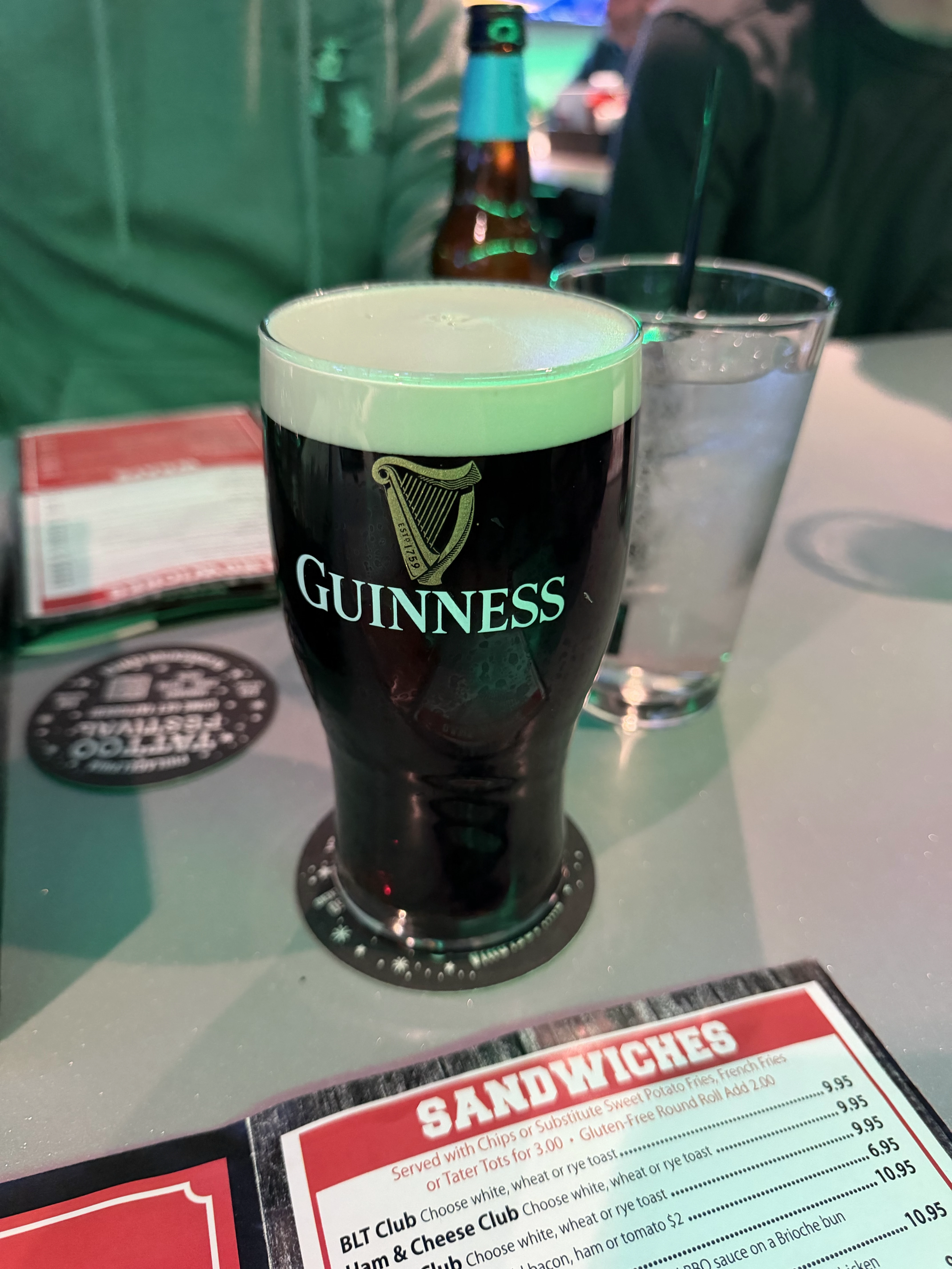 Image of Guinness drink
