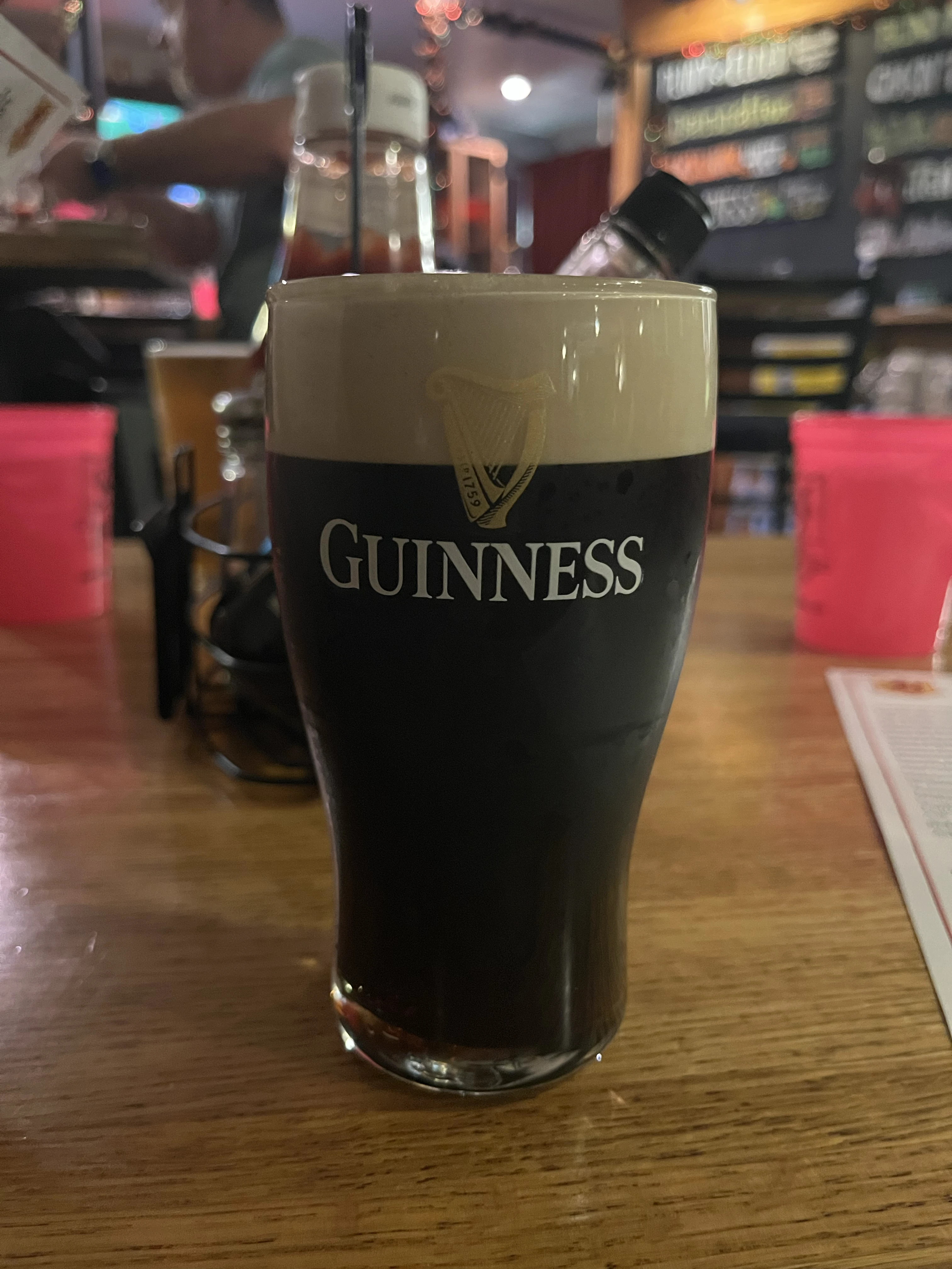 Image of Guinness drink