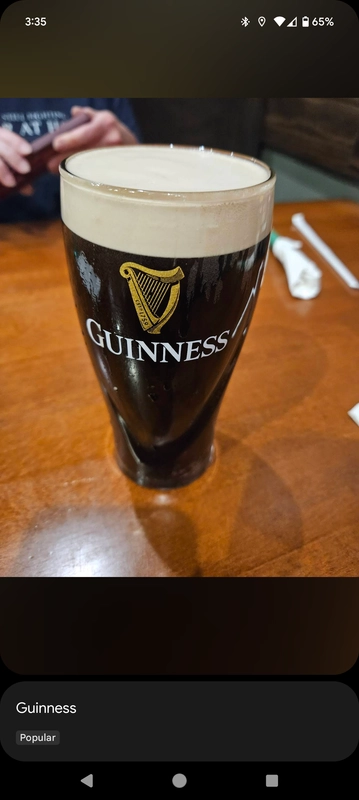 Image of Guinness drink