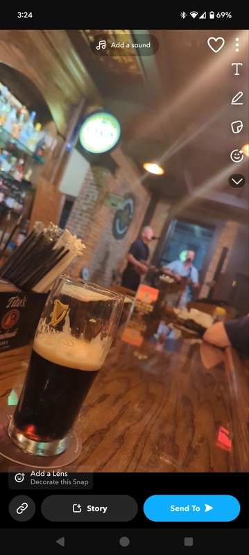 Image of Guinness drink