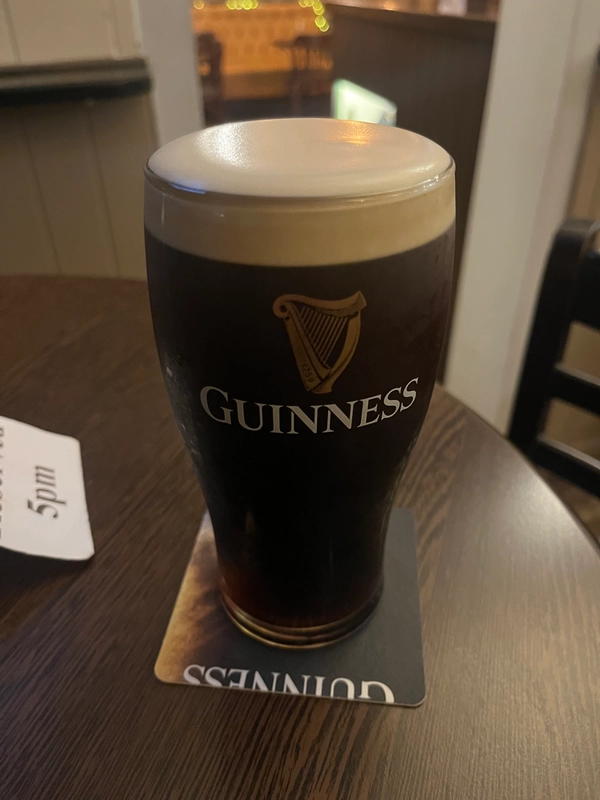 Image of Guinness drink