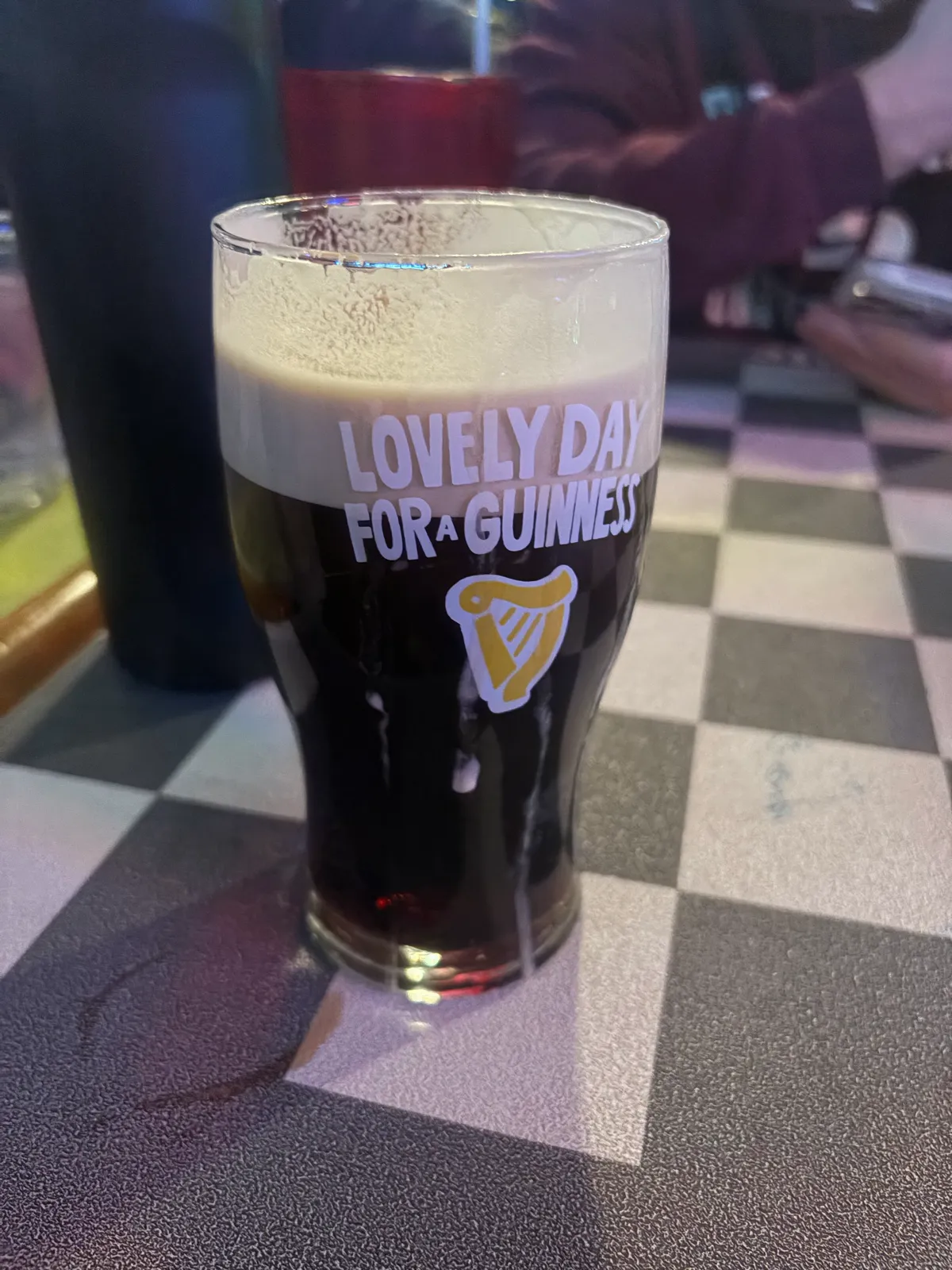 Image of Guinness drink