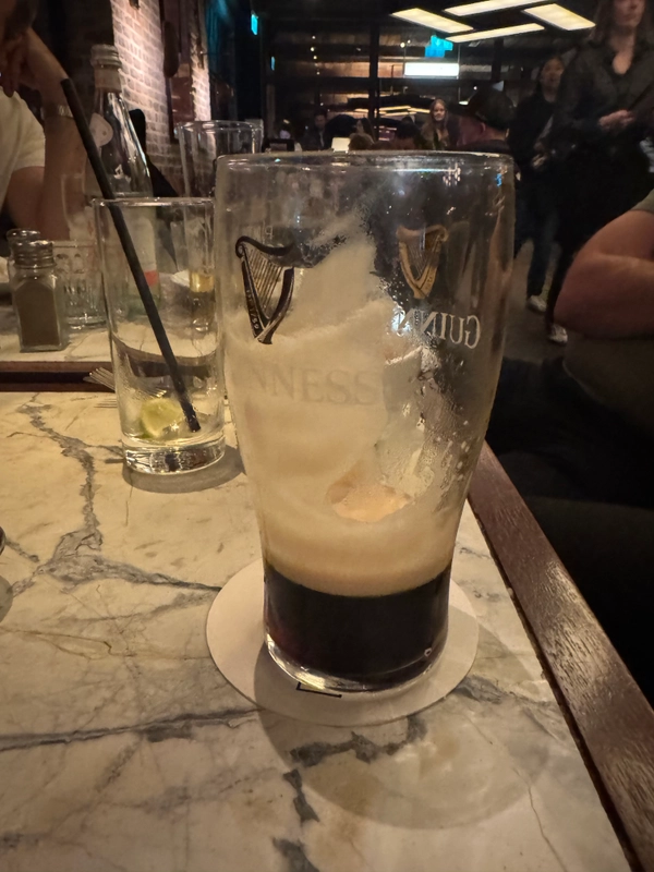 Image of Guinness drink