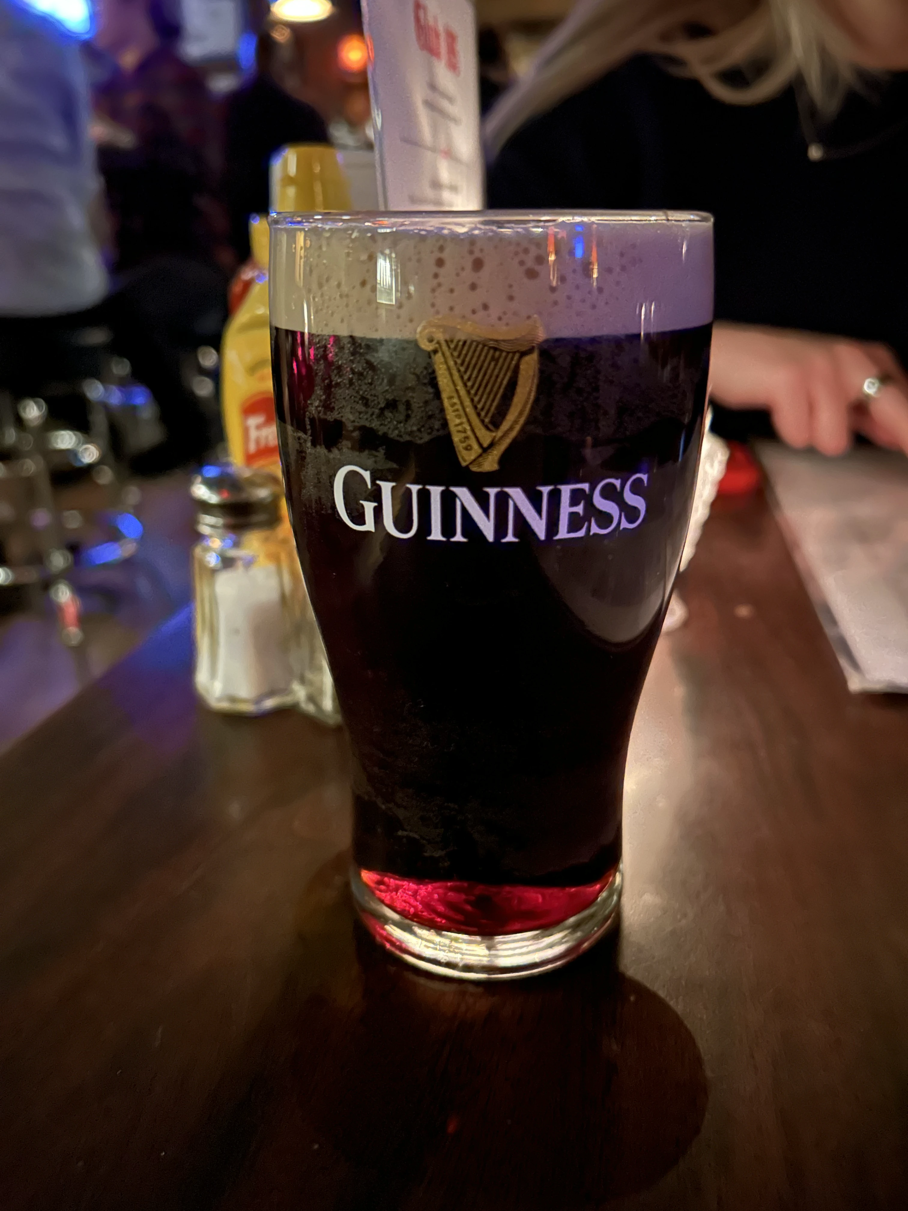 Image of Guinness drink