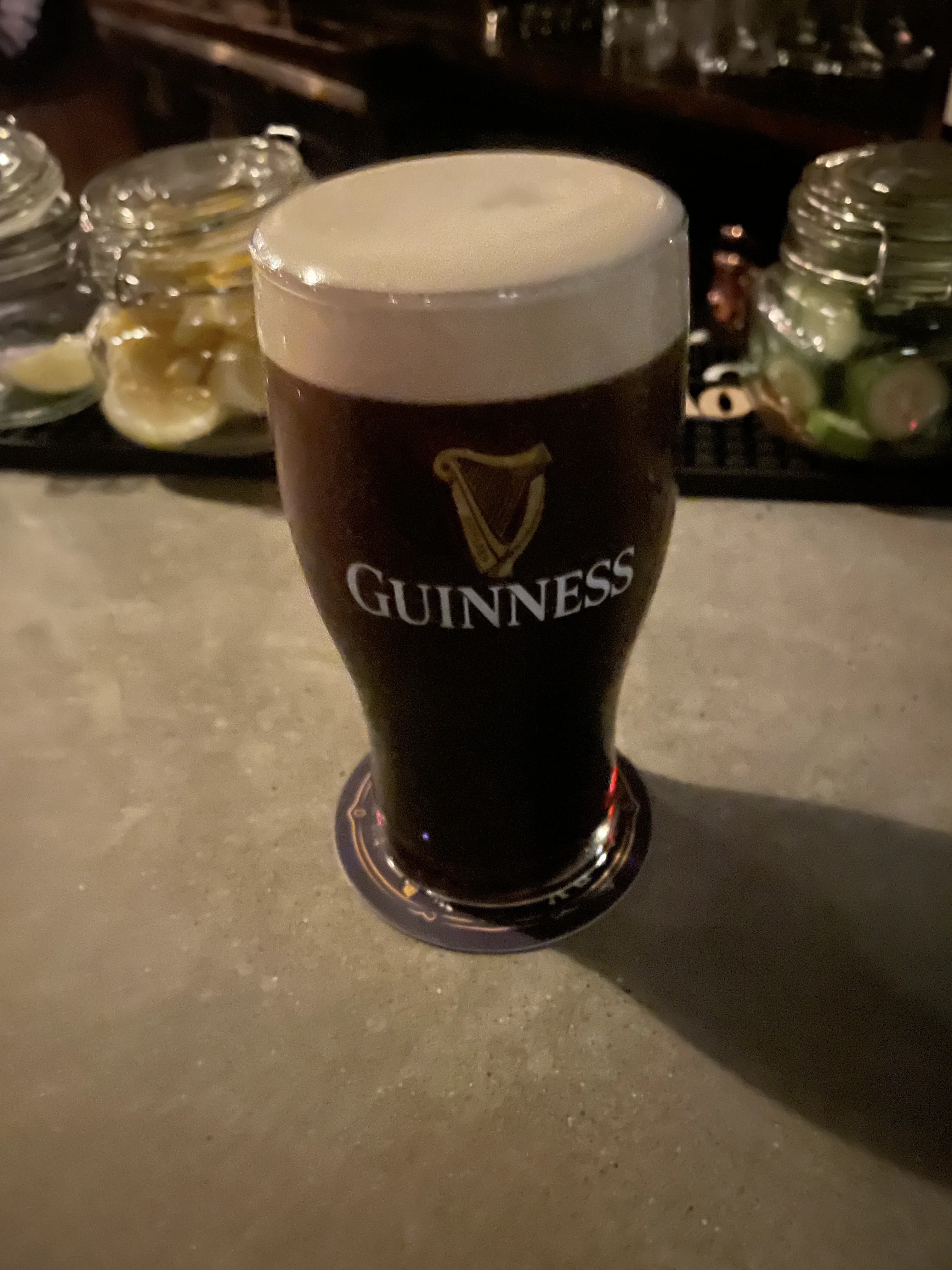 Image of Guinness drink
