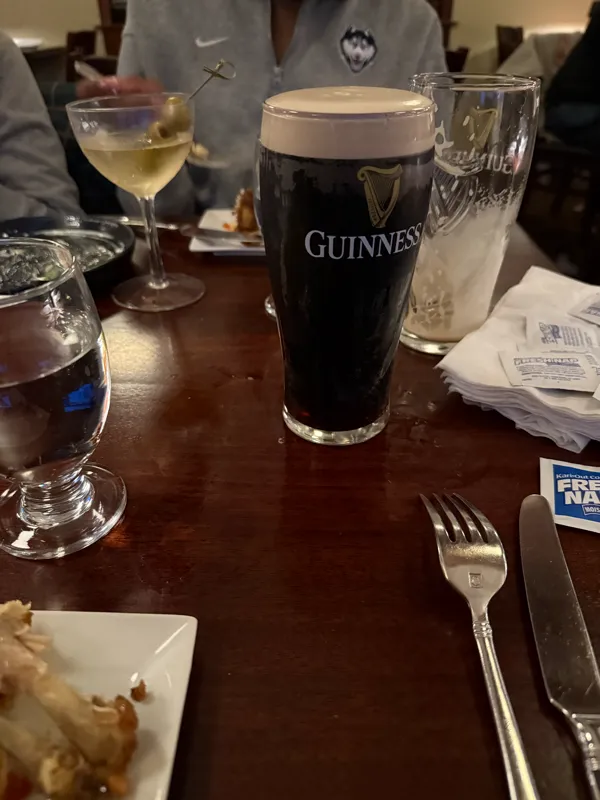 Image of Guinness drink