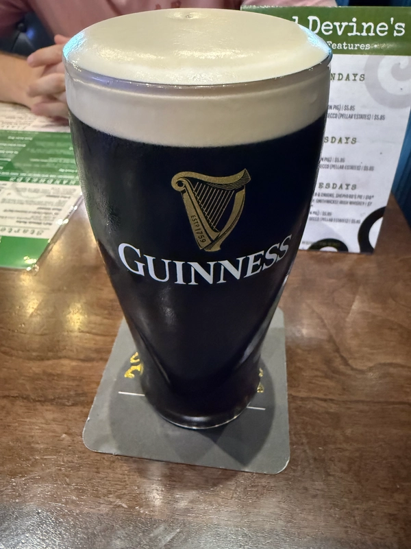 Image of Guinness drink