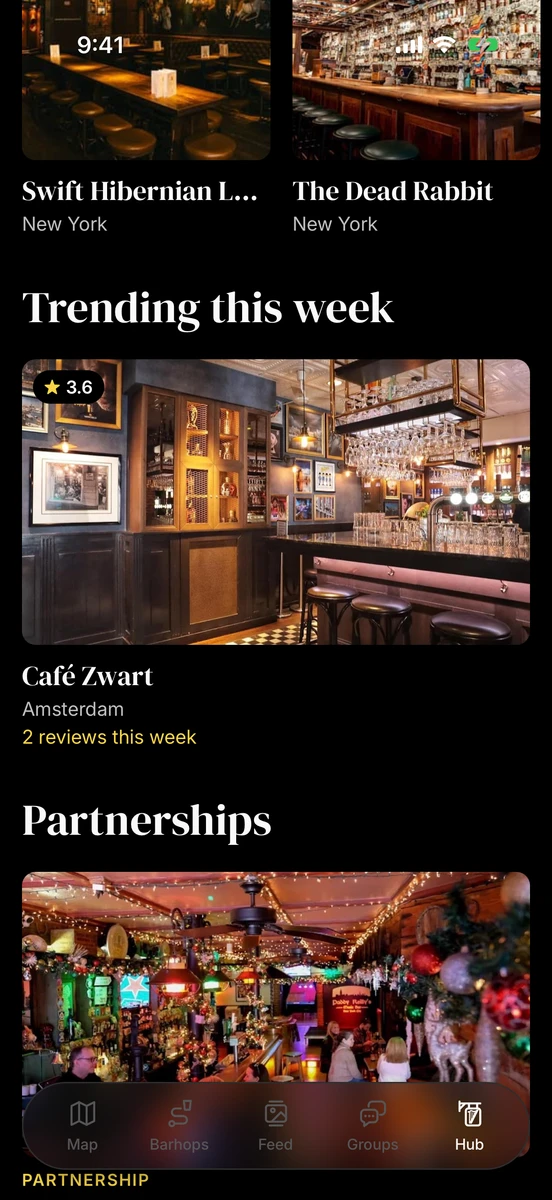 The Hub with this week's trending pub and partnerships
