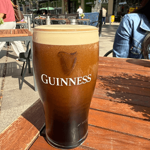Picture of a pint of Guinness