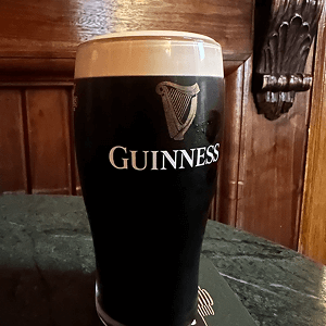 Picture of a pint of Guinness