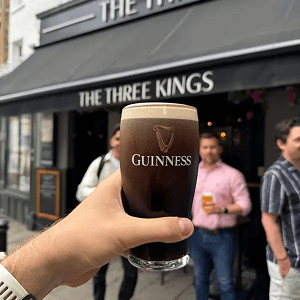 Picture of a pint of Guinness