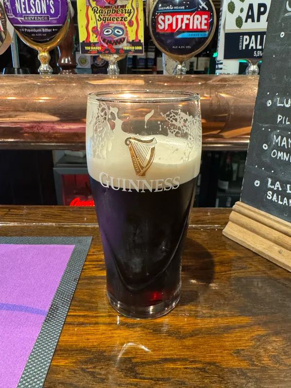 Image of Guinness drink