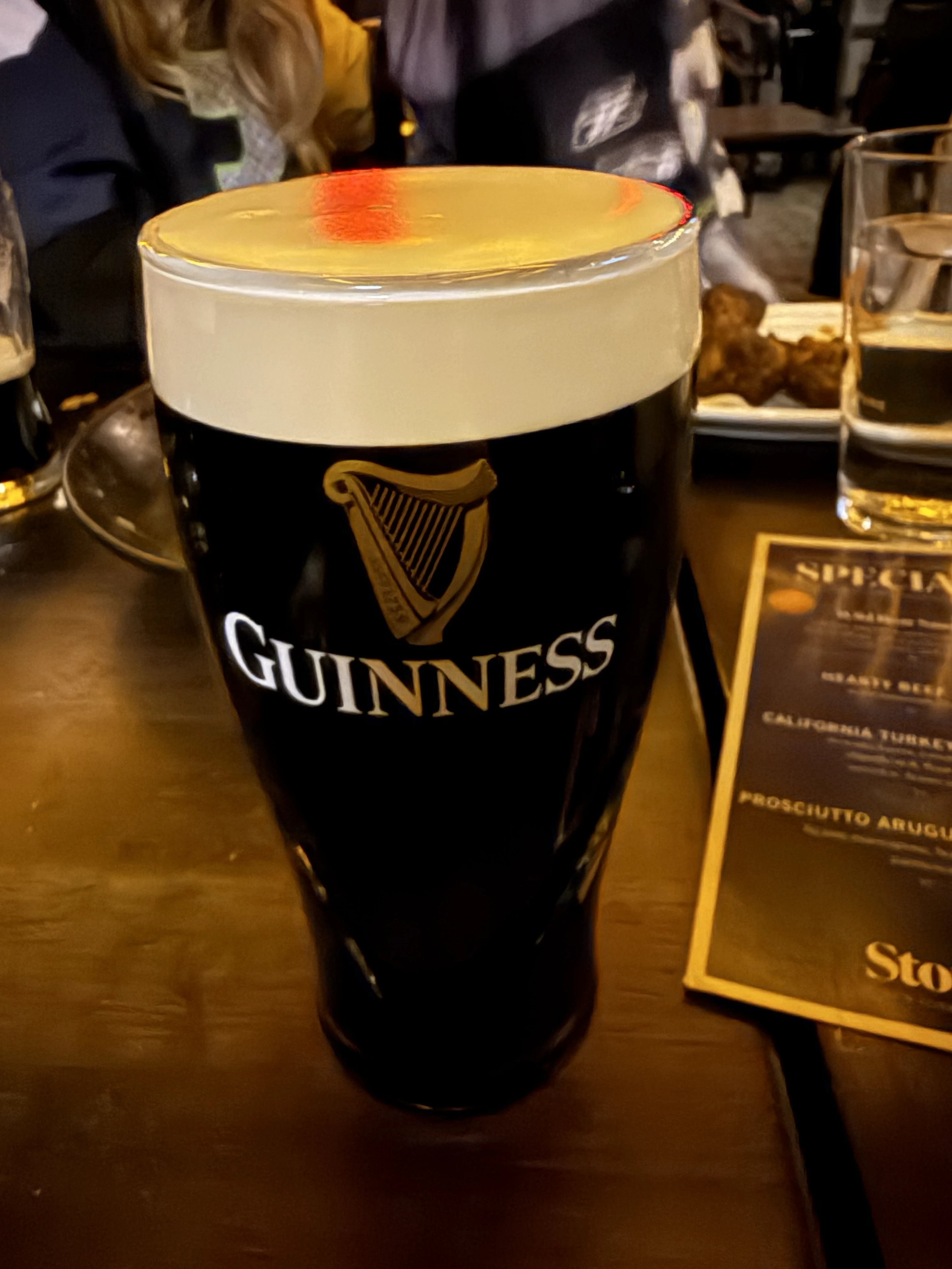 Image of Guinness drink