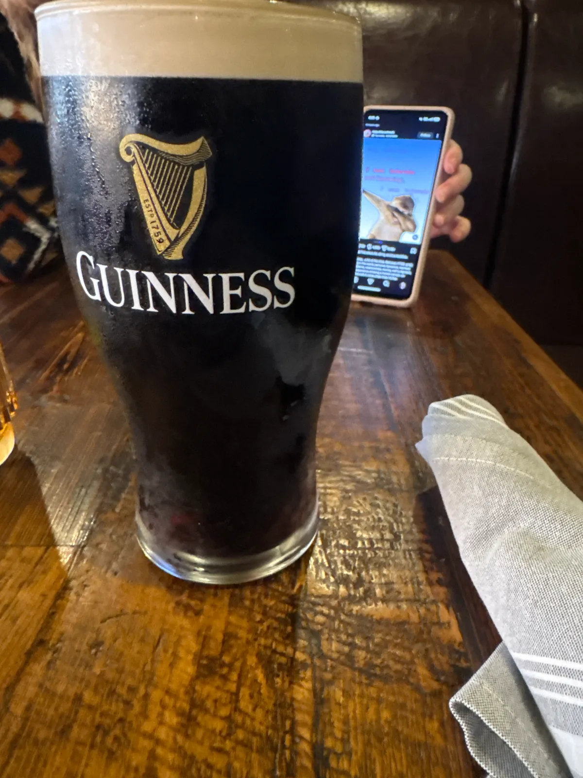 Image of Guinness drink