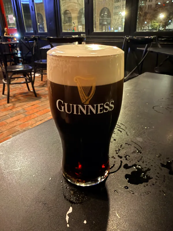 Image of Guinness drink