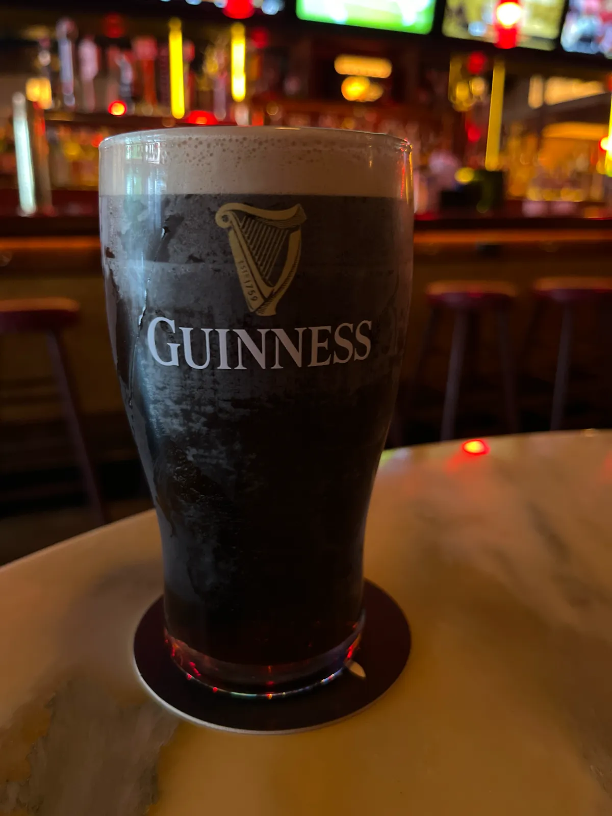 Image of Guinness drink