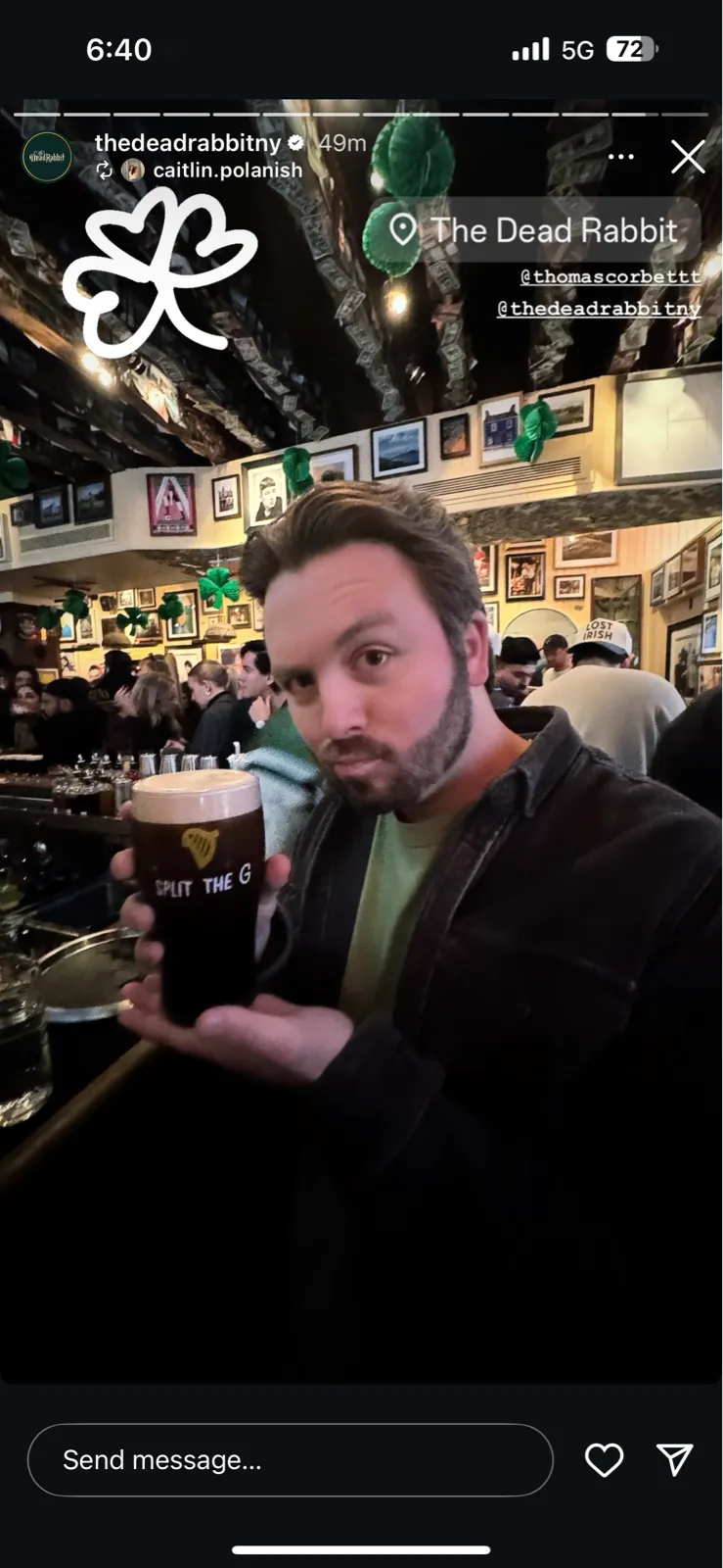 Image of Guinness drink