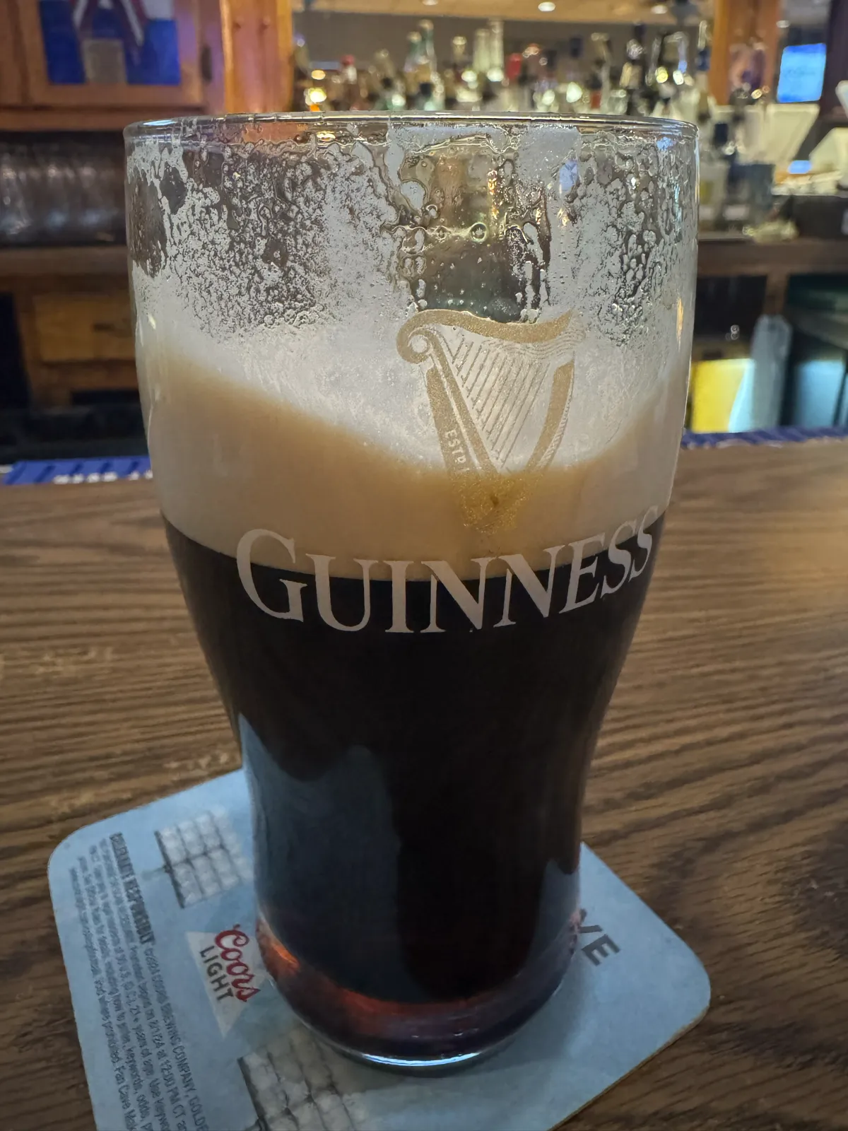 Image of Guinness drink