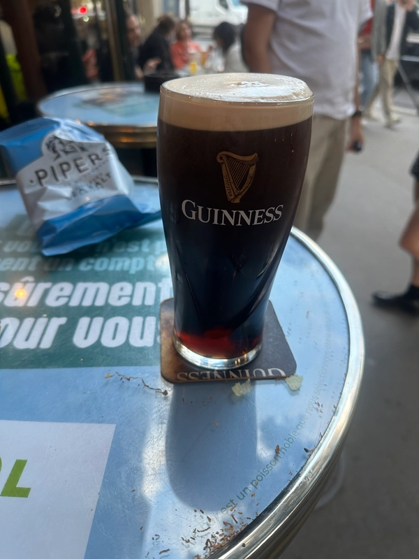 Image of Guinness drink