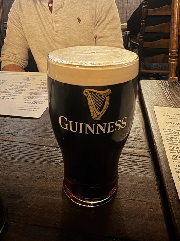 Image of Guinness drink