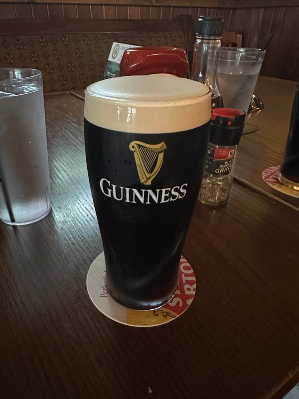 Image of Guinness drink