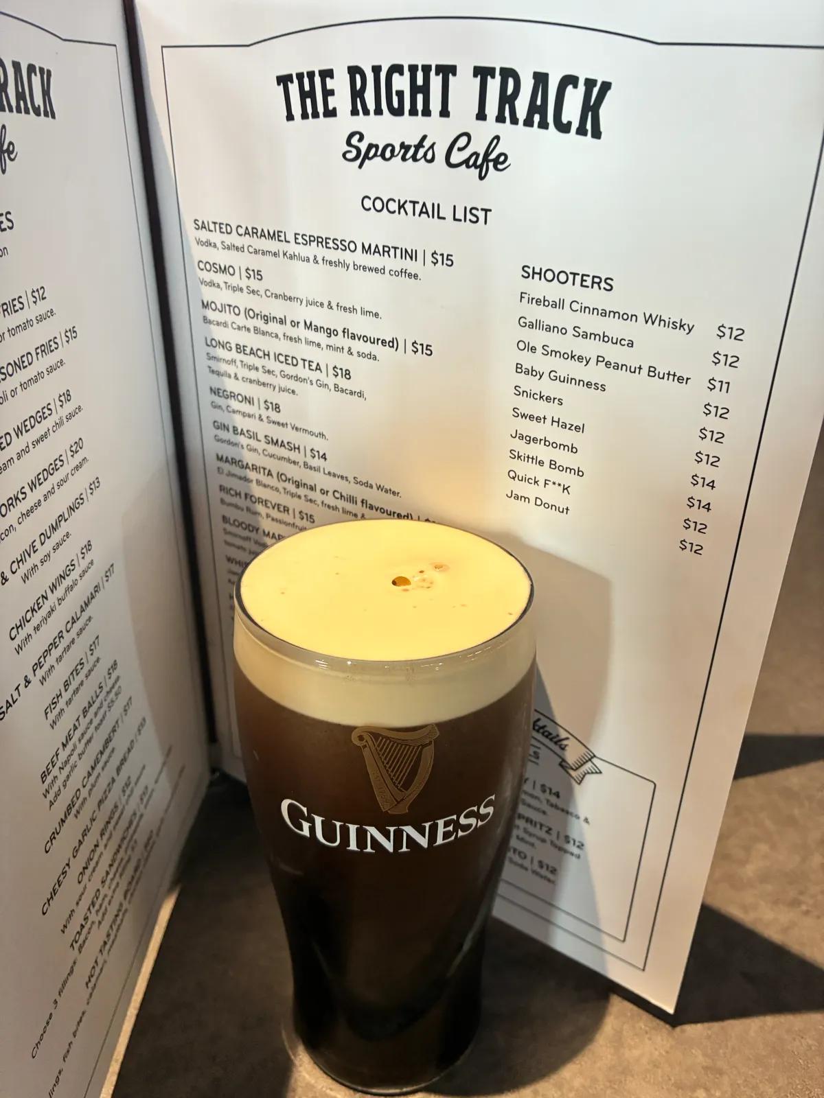 The Right Track Sports Cafe