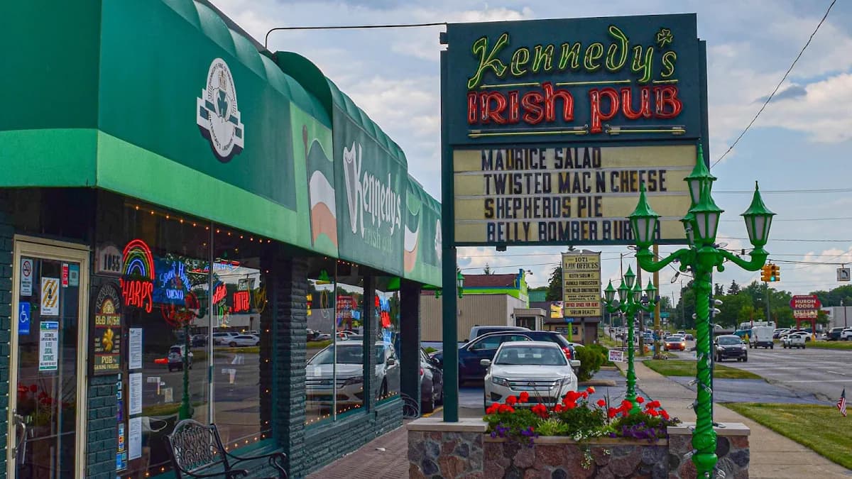 Pint of Guinness at Kennedy's Irish Pub