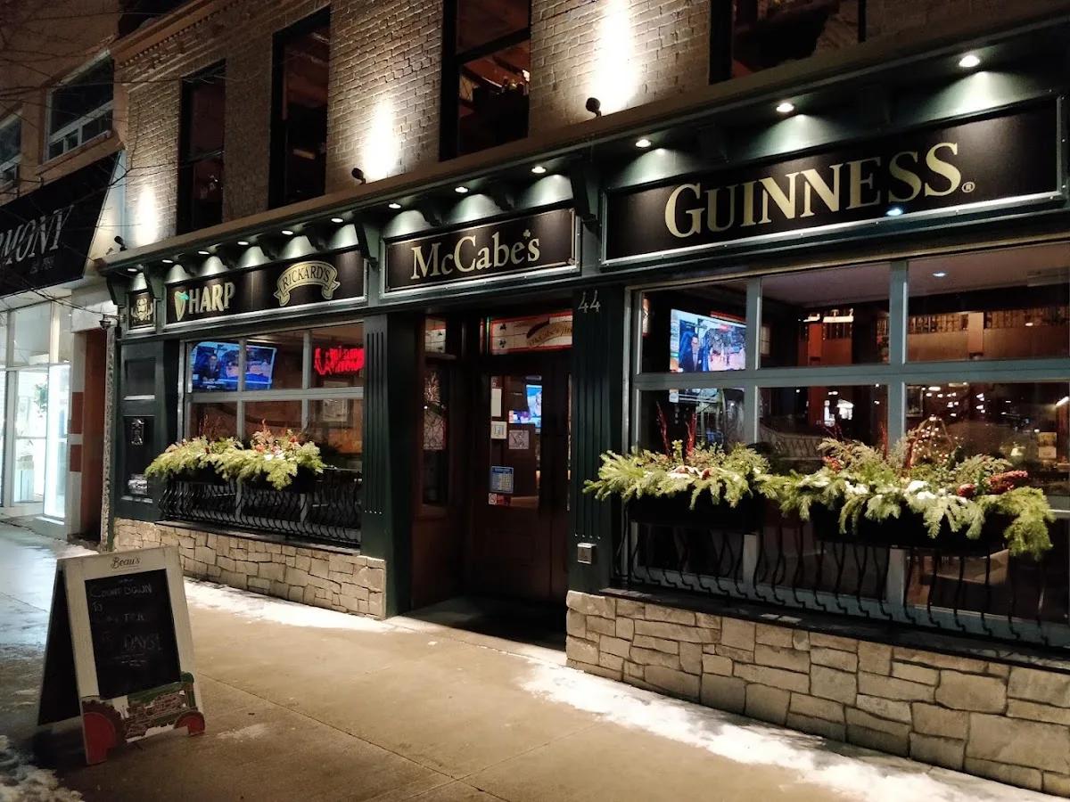 Pint of Guinness at McCabe's Irish Pub & Grill