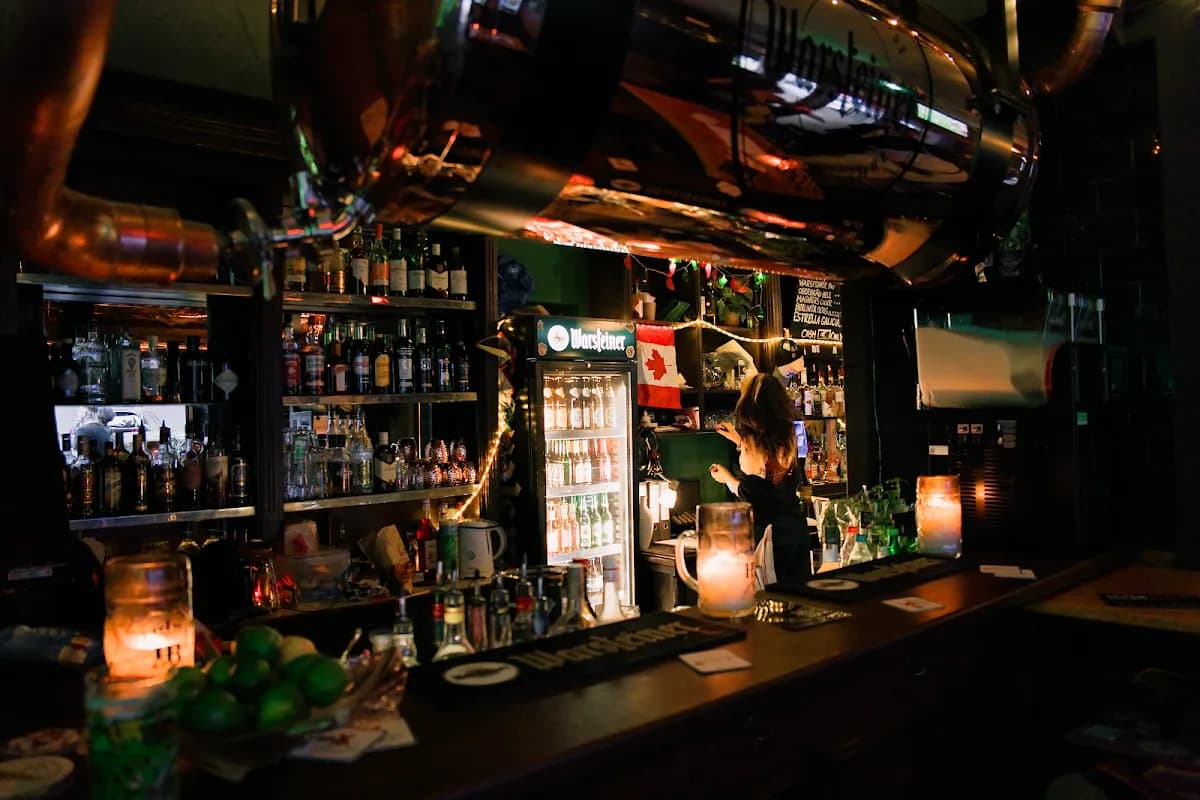 Pint of Guinness at The Brazen Squirrel