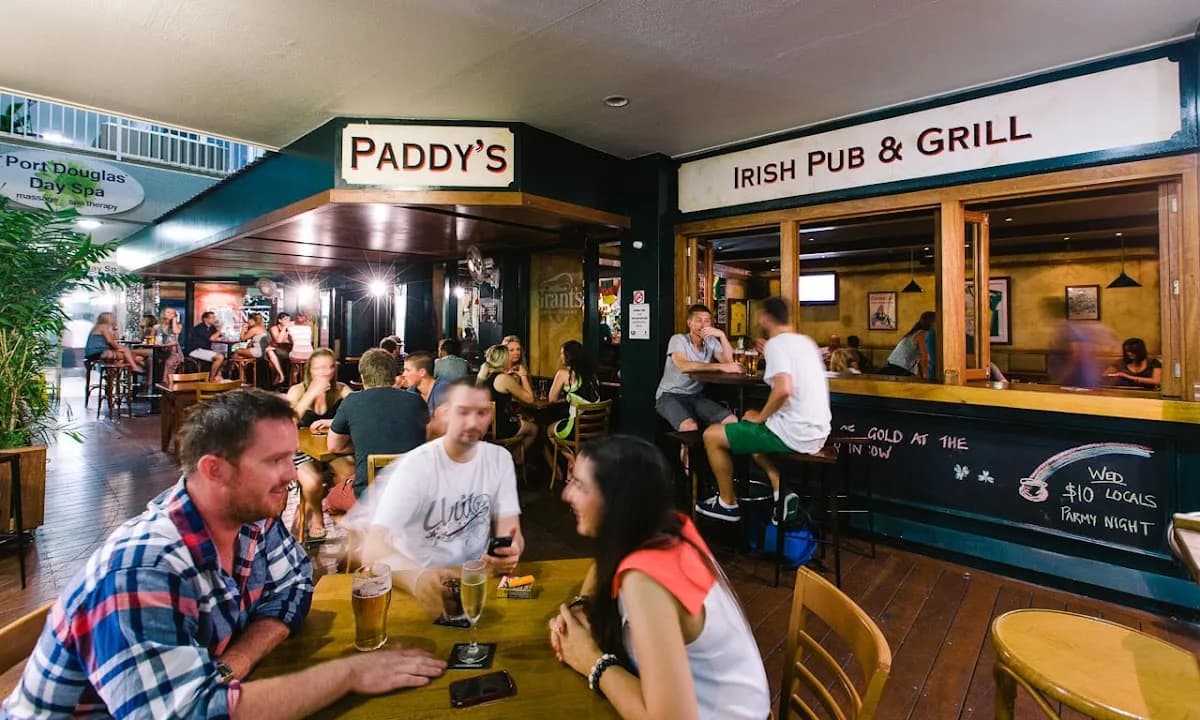 Pint of Guinness at Paddy's Irish Pub & Grill