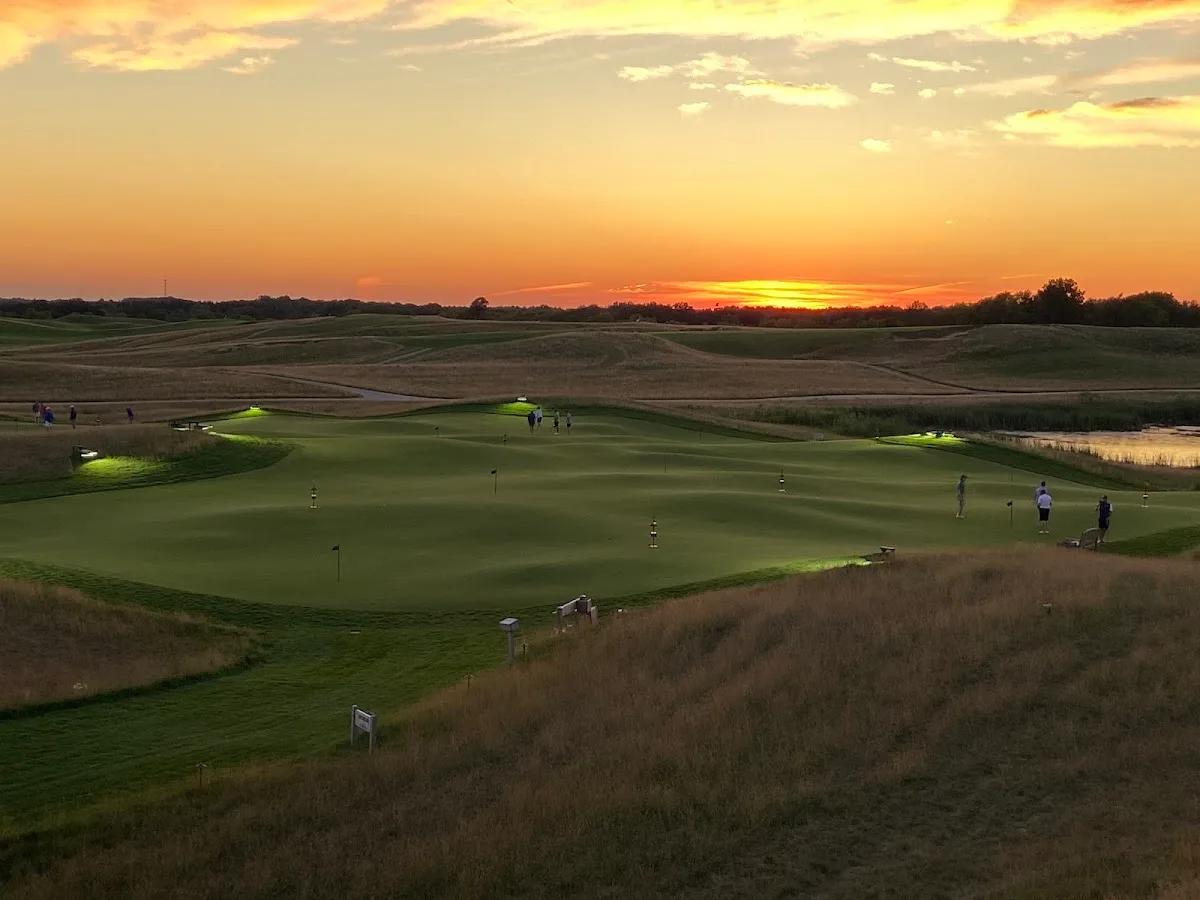 Pint of Guinness at Erin Hills Golf Course