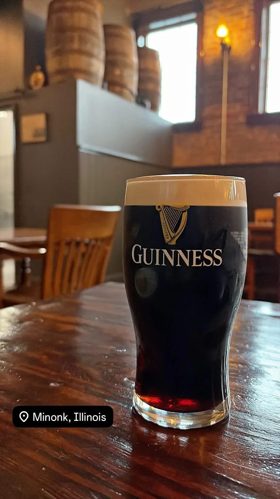 Image of Guinness drink