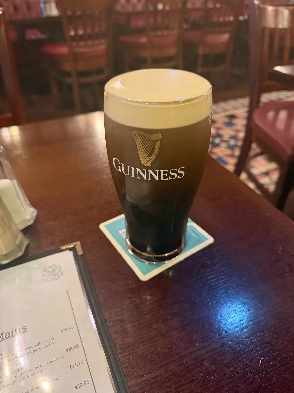 Image of Guinness drink