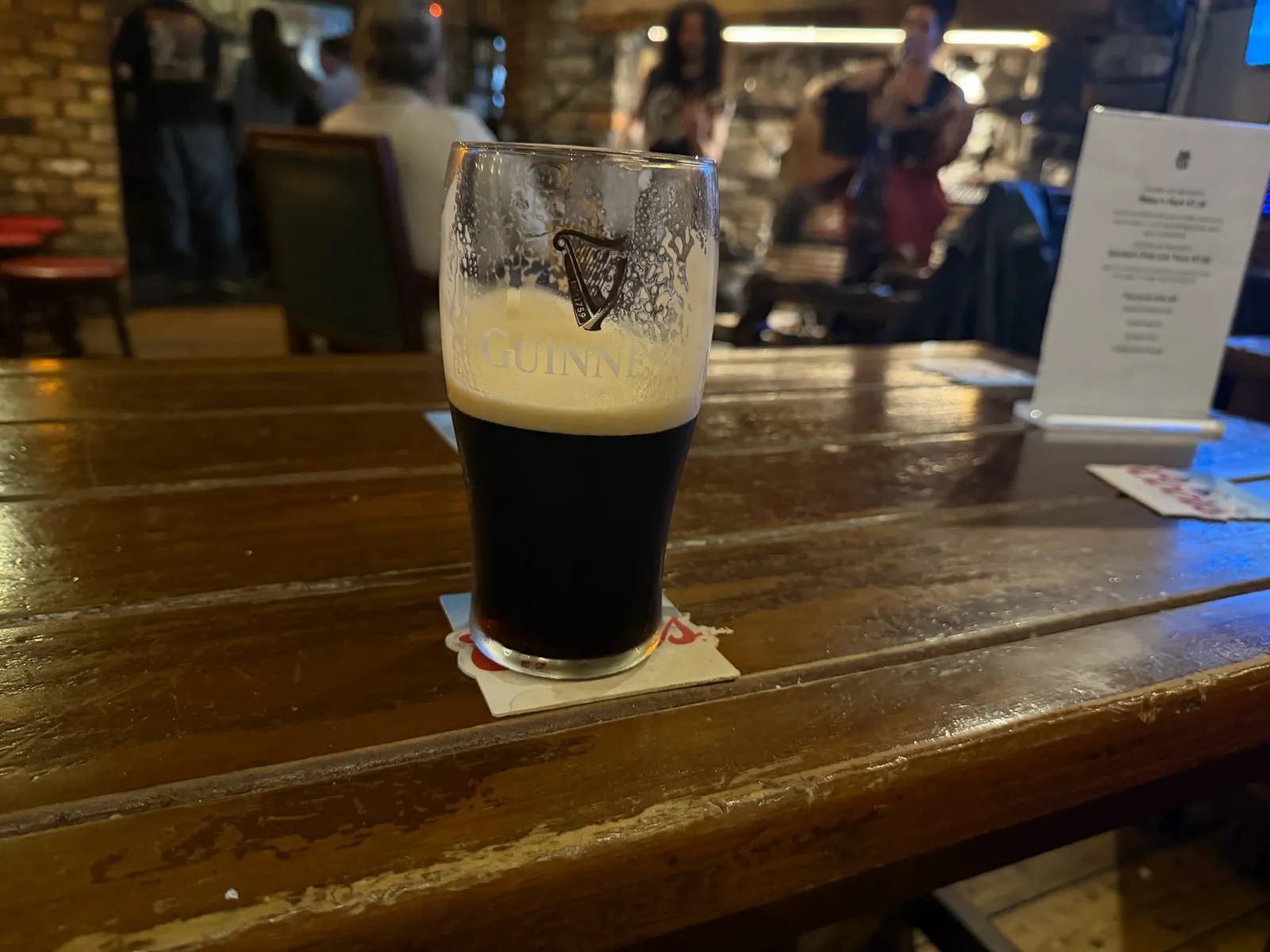 Image of Guinness drink