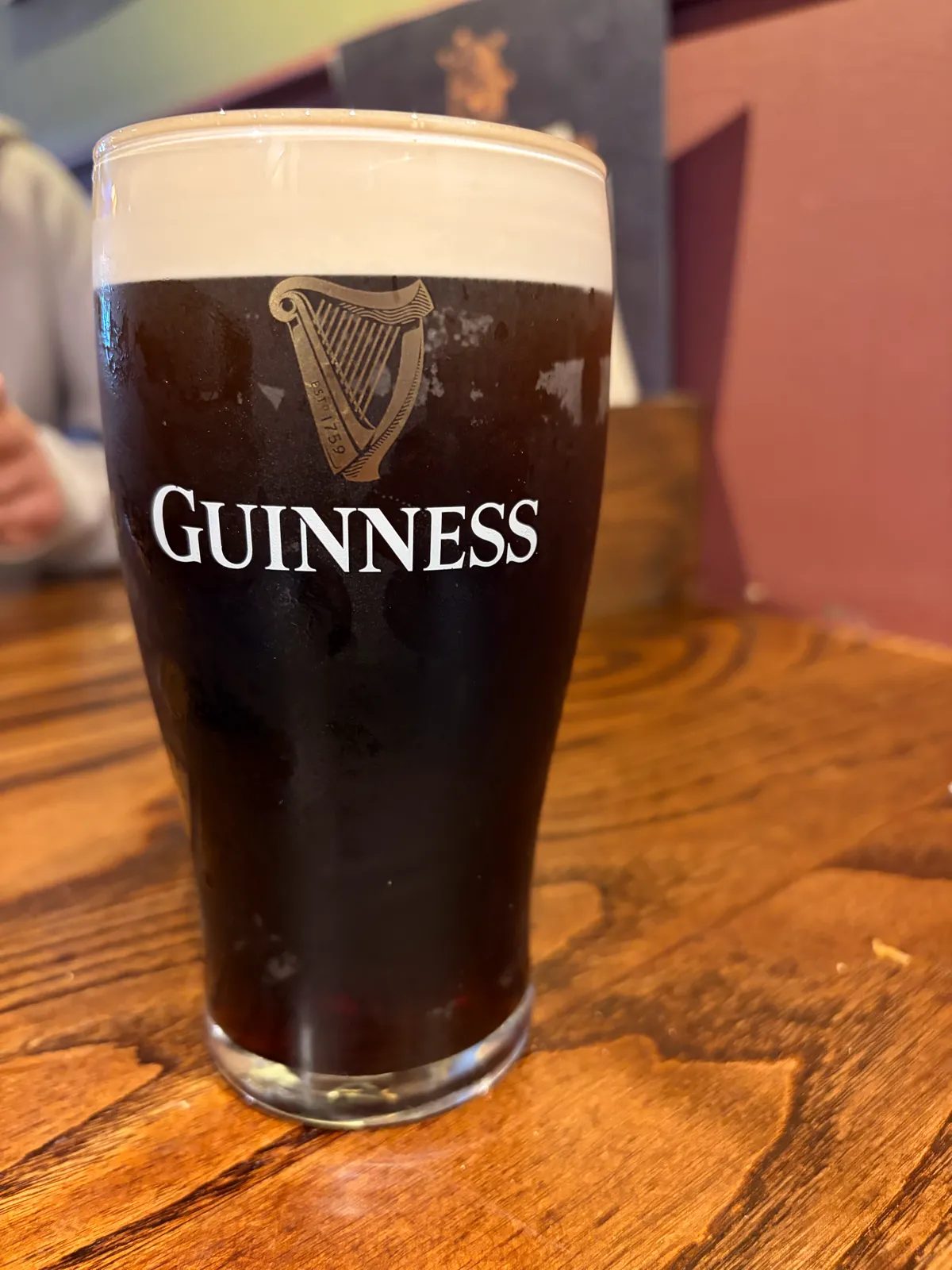 Image of Guinness drink