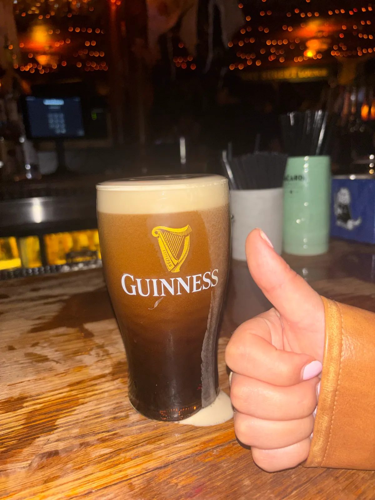 Image of Guinness drink