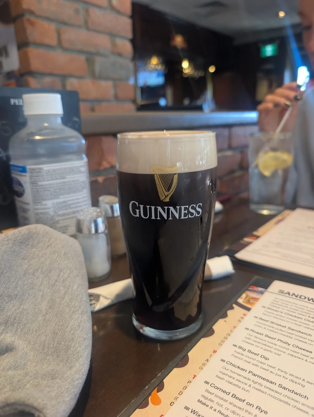 Image of Guinness drink