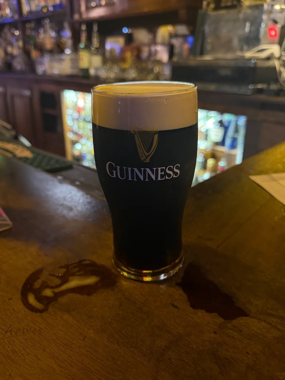 Image of Guinness drink