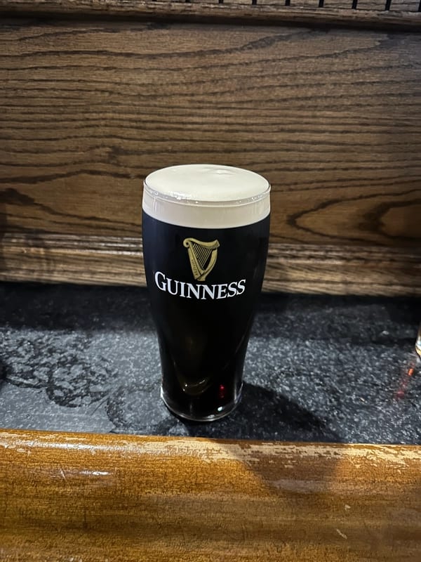 Image of Guinness drink